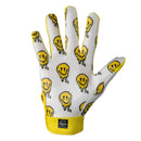 Cutters Game Day Receiver Gloves Youth - Smile L/XL