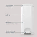 Select Diaper Pail - White