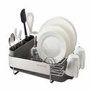 Compact Dish Drying Rack - Silver