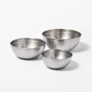 3pc Stainless Steel Non-Slip Mixing Bowls