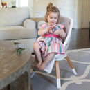 2-in-1 Turn-A-Tot High Chair - Gray Taupe