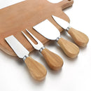 Kitcheniva Stainless Steel Cheese Knife Set 4 Pcs