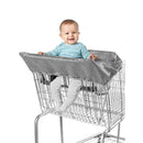 Take Cover Shopping Cart Cover - Gray Dot