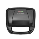 Electric Waffle Maker, Nonstick - Black