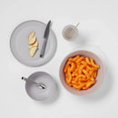 16pc Plastic Dishware Set - Gray