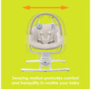 Sit N Sway Portable Baby Swing - Dash Tan
