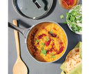 3qt Nonstick Ceramic Coated Aluminum Sauce Pan Dark Gray - ™