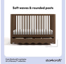 Casablanca Convertible Crib with Drawer - Hazelnut