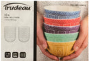 Porcelain 4.5 Inch Bowl Variety Set - 10 Count