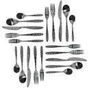 20pc Stainless Steel Flatware Set - Matte Black
