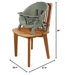 Baby High Chair 4-in-1 Convertible High Chair, EON, Thyme
