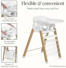 Nimbus High Chair - White