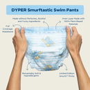 18ct Baby Swim Diapers Size L - Blue