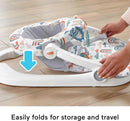Sit-Me-Up Floor Seat - Rainbow Showers
