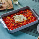 Nonstick Ceramic Rectangle Pan - Beige