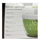Pro Pump Salad Spinner with Bowl
