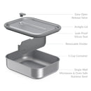 Leakproof Lunch Bento Box - Silver