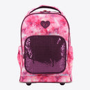 Kids' Rolling Backpack - Purple Galaxy