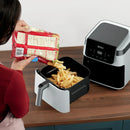 Pro 4-in-1 Air Fryer, XL 6.5-Qt Basket, 4 Functions, Air Crisp Technology, Non-stick, Crisper Plate, AF180WMWH White