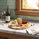 Rubberwood Round Serving Platter - 15.98" Brown by Threshold™