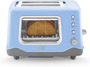 2-Slice Clear View Toaster - Blue Sky