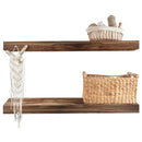 Acacia Wood Shelves - Natural Wood