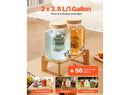 Beverage Dispenser - 2 Pack 1 Gallon