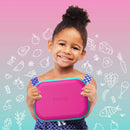 Kids' Bento-Style Lunch Box - Fuchsia/Teal