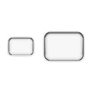 Glass Meal Prep Container Set - White