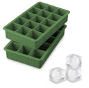 Perfect Ice Cube Trays - Silicone, Set of 2