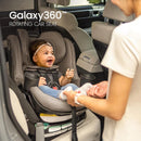 Galaxy360 Slim Rotating Convertible Car Seat – Pebble