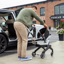 Gold Shyft DualRide with Carryall Storage Infant Car Seat and Stroller Combo - Onyx Black