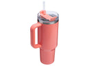40 oz Stainless Steel H2.0 Flowstate Quencher Tumbler Pucker Peach
