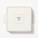 2pc Stoneware Square Baking Dish Set Cream - ™