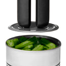 Locking Can Opener Stainless Steel - Black