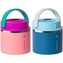20 oz Insulated Food Jar, 2-Pack - Pink and Blue