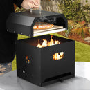 4-in-1 Outdoor Portable Pizza Oven With 12 Inch Pizza Stone