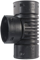 Advanced Drainage Systems 3 in. Snap X 3 in. D Snap Polyethylene 8 in. Tee 1 pk