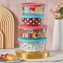 8-Piece Hello Kitty Pyrex Glass Food Storage Set