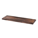 7-1/4 in. W X 24 in. D Brown Wood Shelf 1 pk