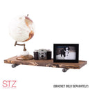 7-1/4 in. W X 24 in. D Brown Wood Shelf 1 pk
