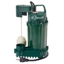 Zoeller 1/2 HP 3600 gph Cast Iron Vertical Float Switch AC Submersible Sump Pump 9 ft