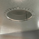 Imperial 7 in. D 28 Ga. Galvanized Steel Round Starting Collar, Pack of 10