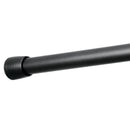 iDesign Cameo Shower Tension Rod 42 in. L Matte Black