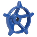 Homewerks 1 in. Steel Blue Wheel Handle 1 pc, Pack of 5