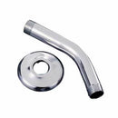 PlumbCraft Chrome 6 in. Shower Arm and Flange, Pack of 5
