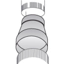 Imperial 10 in. D X 8 in. D Galvanized Steel Furnace Reducer and Increaser
