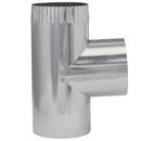 Imperial 3 in. X 3 in. X 3 in. Galvanized Steel Furnace Pipe Tee