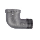 STZ Industries 1/2 in. FIP each X 1/2 in. D MIP Black Malleable Iron 90 Degree Street Elbow, Pack of 5