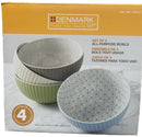 4-Piece All-Purpose Porcelain Bowl Set